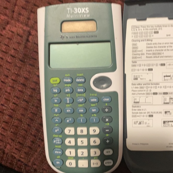 TI-30XS MultiView Texas Instruments - Picture 2 of 3